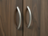 Clevedon 2-Door Shoe Storage Cabinet - Walnut