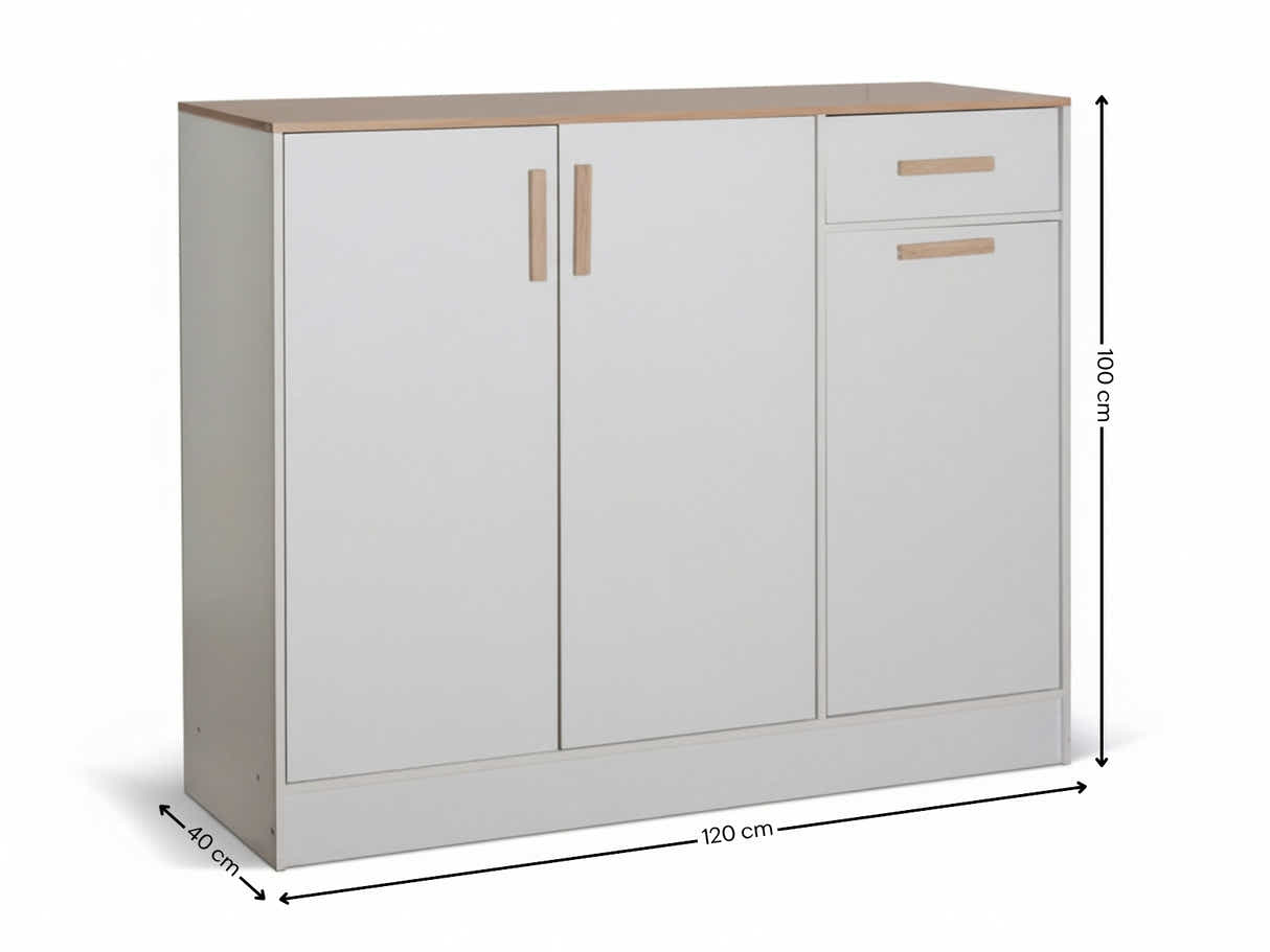 Orewa Kids Wardrobe Storage Cabinet