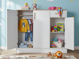 Orewa Kids Wardrobe Storage Cabinet