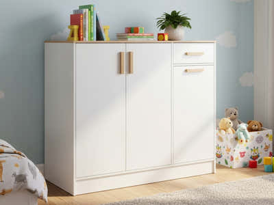 Orewa Kids Wardrobe Storage Cabinet