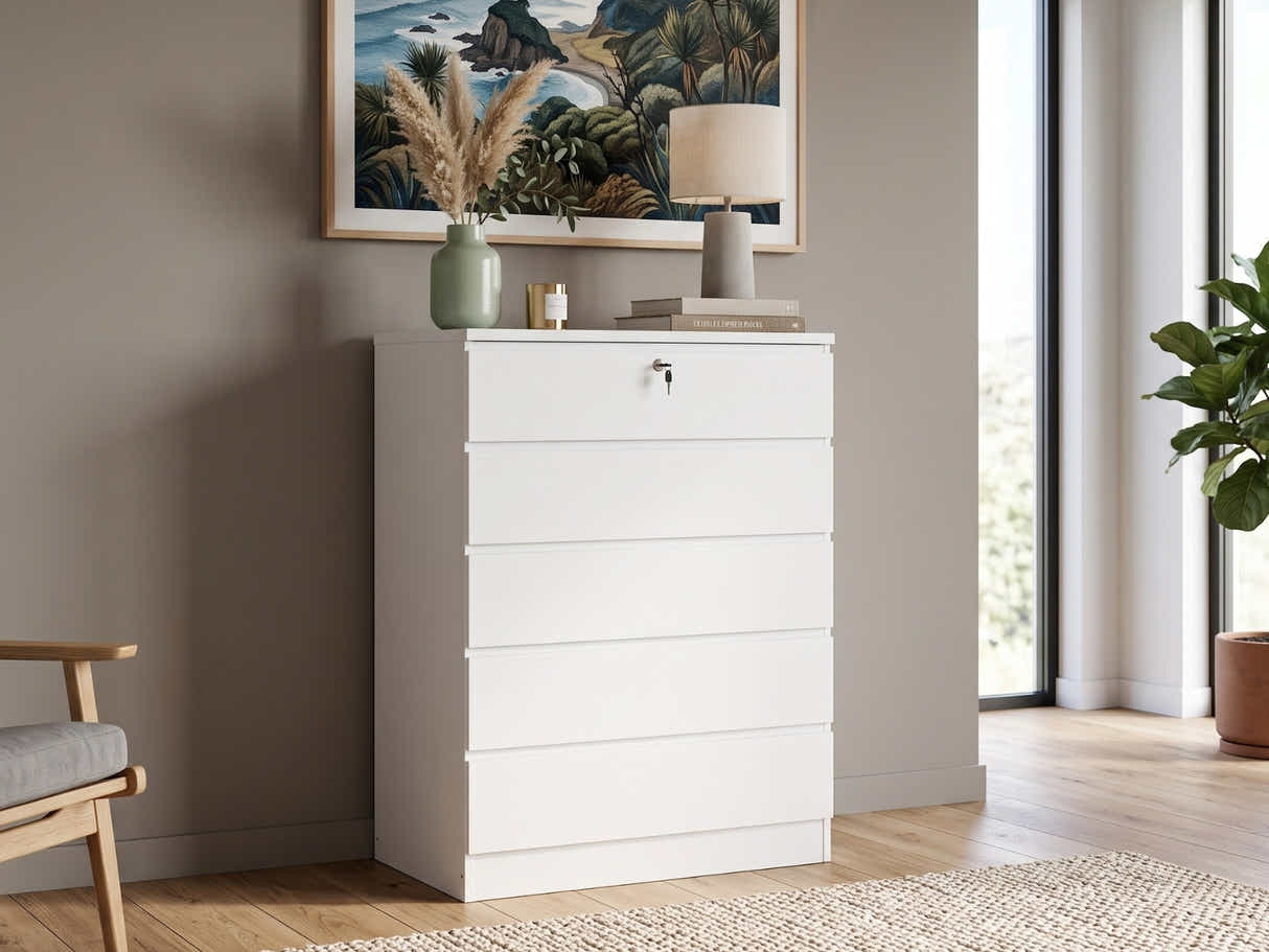 Koru 5-Drawer Tallboy