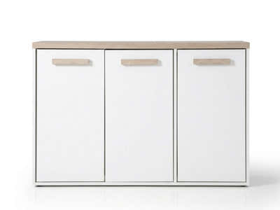 Orewa 3-Door Shoe Cabinet - Wall Mounted or Freestanding