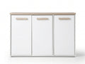 Orewa 3-Door Shoe Cabinet - Wall Mounted or Freestanding