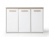 Orewa 3-Door Shoe Cabinet - Wall Mounted or Freestanding