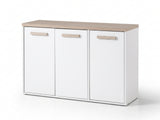 Orewa 3-Door Shoe Cabinet - Wall Mounted or Freestanding