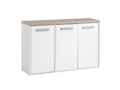 Orewa 3-Door Shoe Cabinet - Wall Mounted or Freestanding