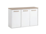 Orewa 3-Door Shoe Cabinet - Wall Mounted or Freestanding