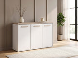 Orewa 3-Door Shoe Cabinet - Wall Mounted or Freestanding