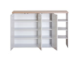 Orewa 3-Door Shoe Cabinet with Open Shelf