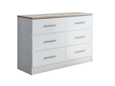 Orewa 6-Drawer Lowboy