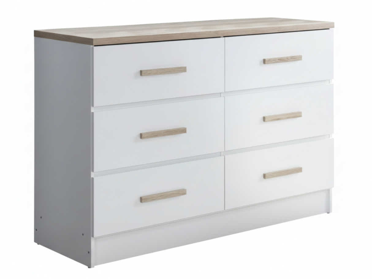Orewa 6-Drawer Lowboy