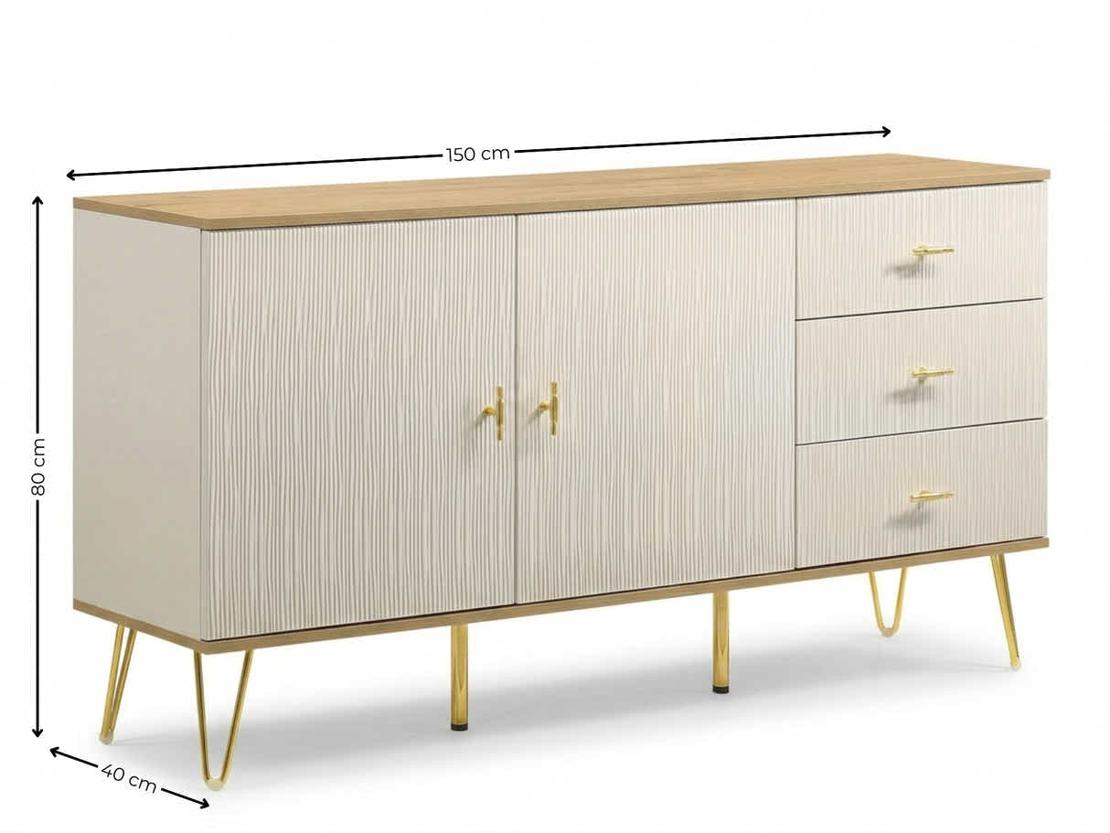 Lilium Buffet Table - 150 cm