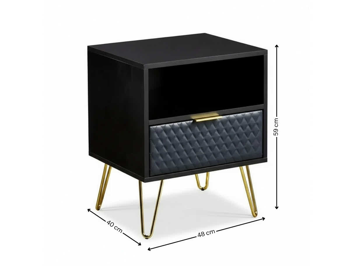 Petunia Bedside Table