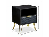 Petunia Bedside Table