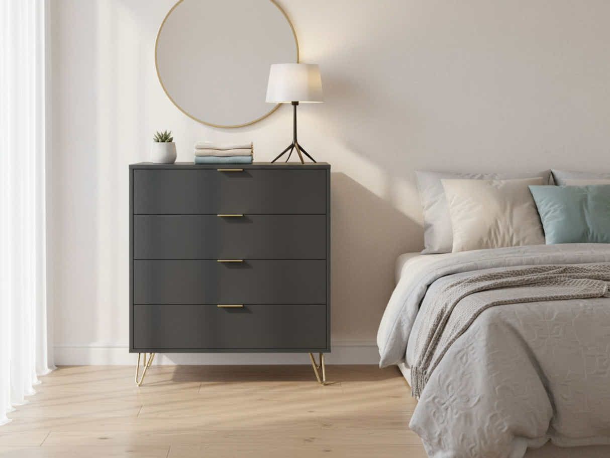 Zinnia 4-Drawer Tallboy