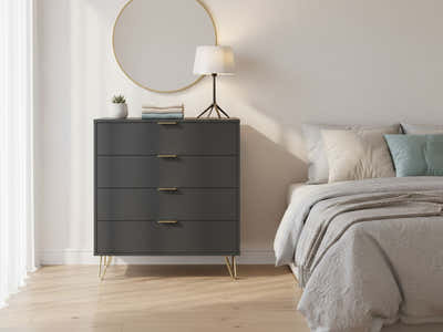 Zinnia 4-Drawer Tallboy