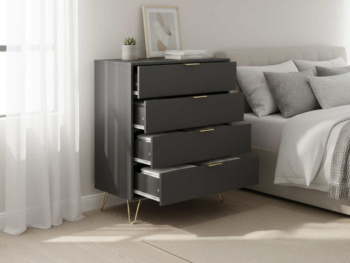Zinnia 4-Drawer Tallboy