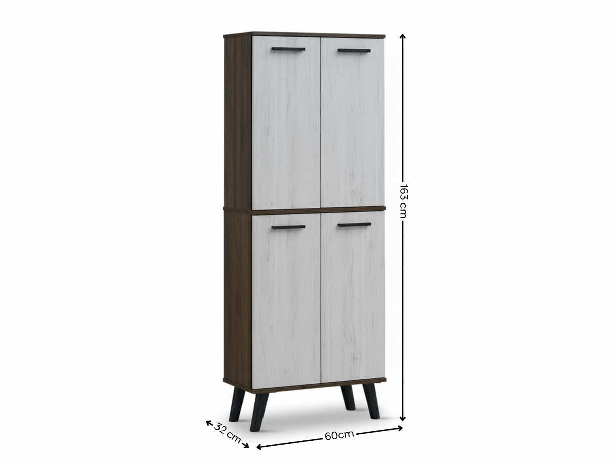 Dallars 4-Door Shoe Storage Cabinet