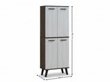 Dallars 4-Door Shoe Storage Cabinet