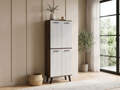 Dallars 4-Door Shoe Storage Cabinet