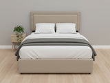 Ambria Bed Frame Beige - Double