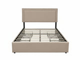 Ambria Bed Frame Beige - Double