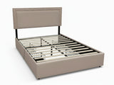 Ambria Bed Frame Beige - Double