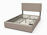 Ambria Bed Frame Beige - Double