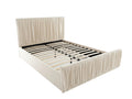Blaine Velvet Bed Frame Beige - Double