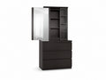 Tiko 3-Drawer Dresser - Black Oak