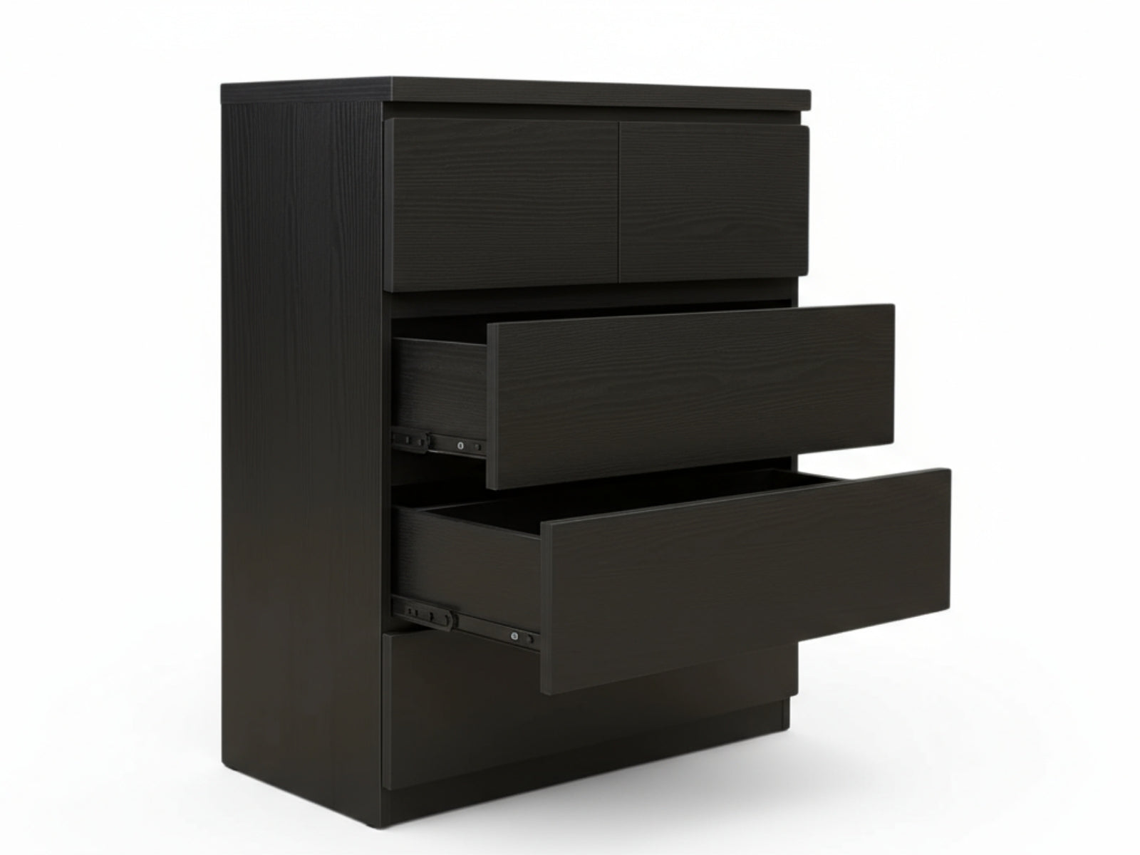 Tiko 5-Drawer Tallboy - Black Oak | Storage Dresser | TSB Living NZ Tiko 5-Drawer Tallboy - Black Oak | Storage Dresser | TSB Living NZ