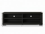 Tiko Entertainment Unit Black Oak - 120 cm