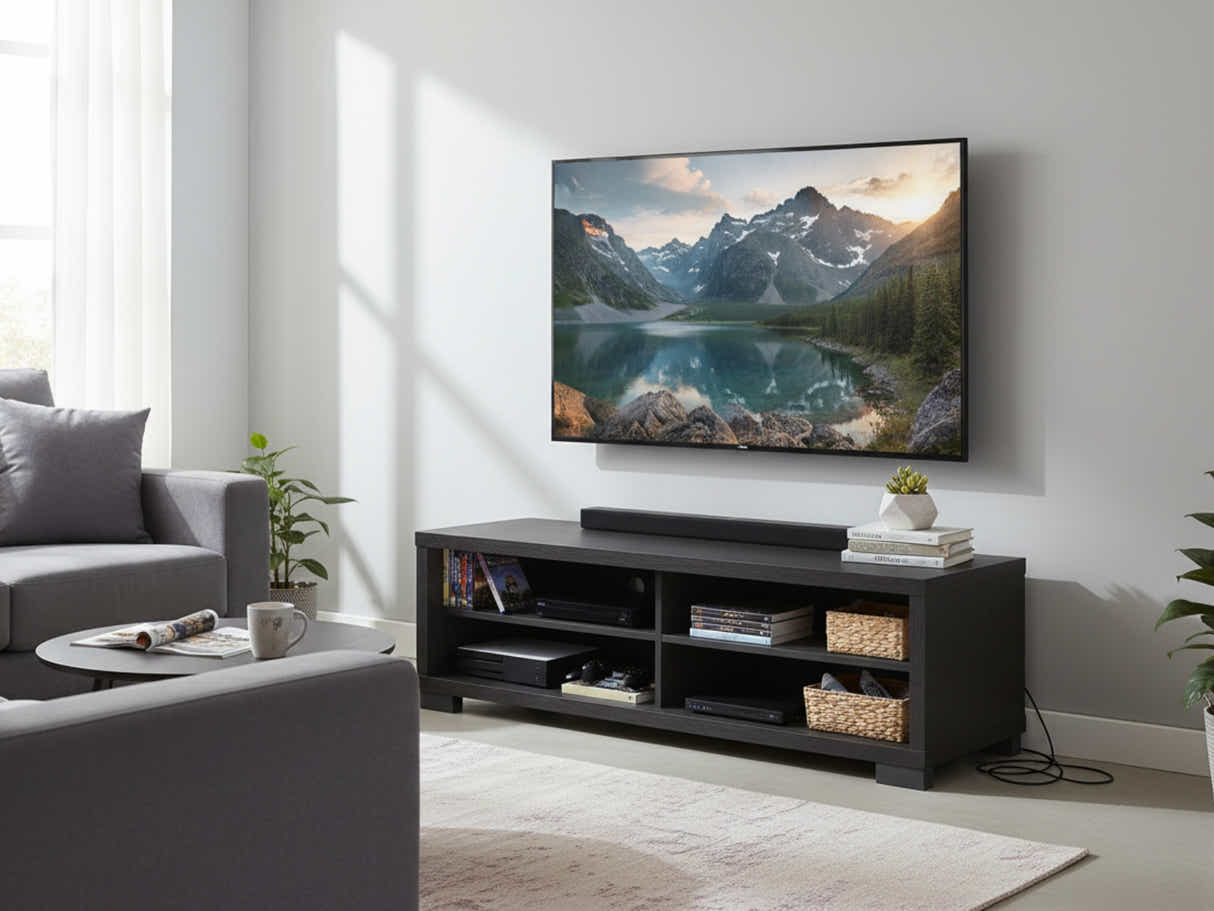 Tiko Entertainment Unit Black Oak - 120 cm