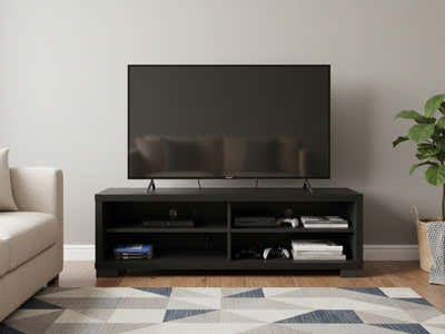 Tiko Entertainment Unit Black Oak - 120 cm