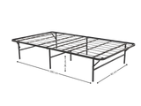 Folding Metal Bed Frame Single