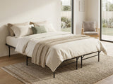 Folding Metal Bed Frame - Double