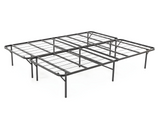 Folding Metal Bed Frame - Double