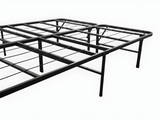 Folding Metal Bed Frame - Double