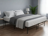 Folding Metal Bed Frame - Queen