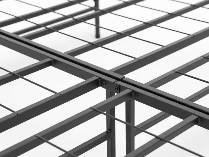 Folding Metal Bed Frame - Queen