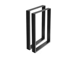 DS Box-Shape Metal Table Legs Large - Set of 2