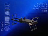 Foldable Pilates Reformer With Headrest - Black