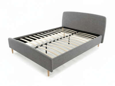 Zion Bed Frame Grey - Queen