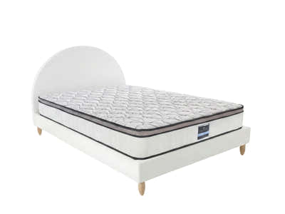 Shephard Bed Frame & Euro Top Memory Foam Mattress GEL30 - Double