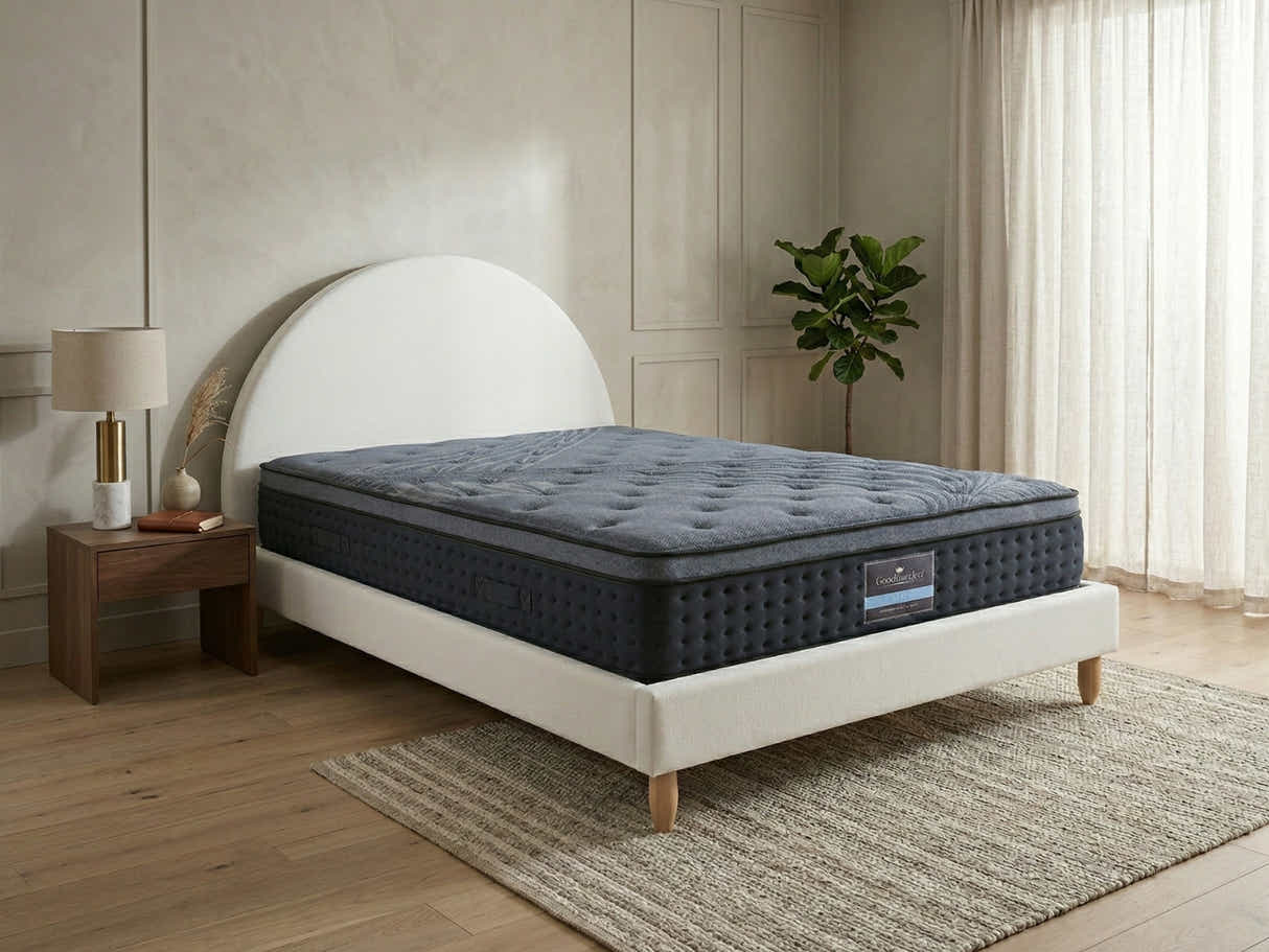 Shephard Bed Frame & Euro Top Mattress B34 - Double