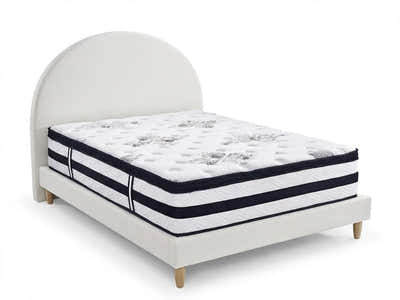 Shephard Bed Frame & Euro Top Mattress K34 - Double