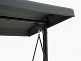 Reclining 3-Seater Swing Chair - Grey