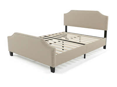 Eldora Bed Frame Khaki - Double