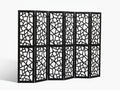 6-Panel Room Divider C M7 - Black