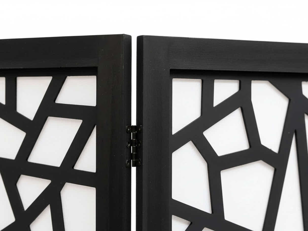 6-Panel Room Divider C M7 - Black